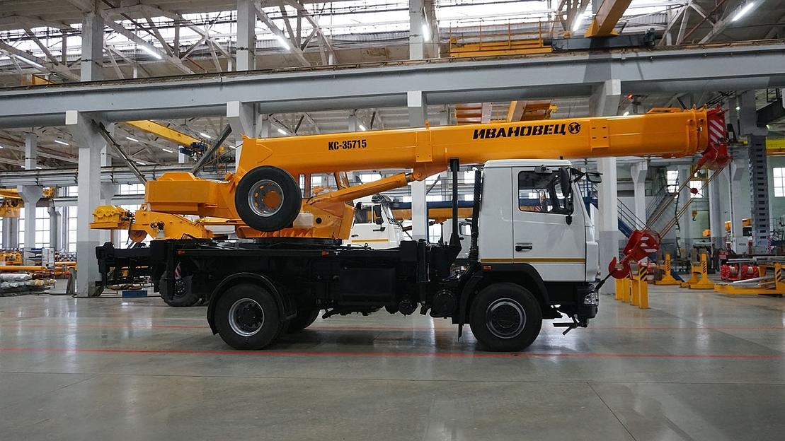 Автомобильный кран КС-35715 Ивановец фото 5