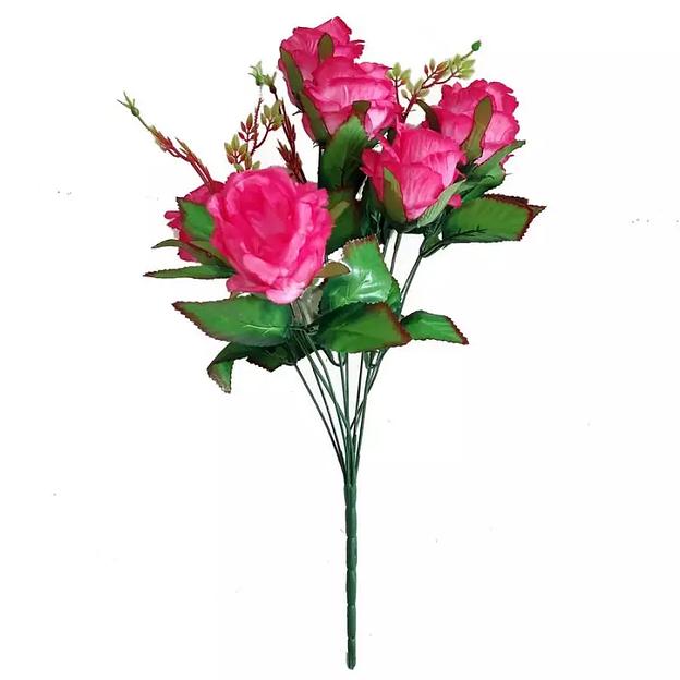 Букет с розами 7 голов 52см 202-604 фото 2