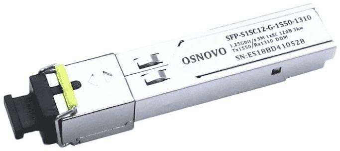 Модуль OSNOVO SFP-S1SC12-G-1550-1310 фото 1