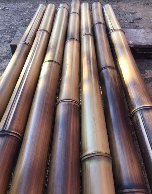 Ствол бамбука, 3м, Хаотичный обжиг, опт фото 3