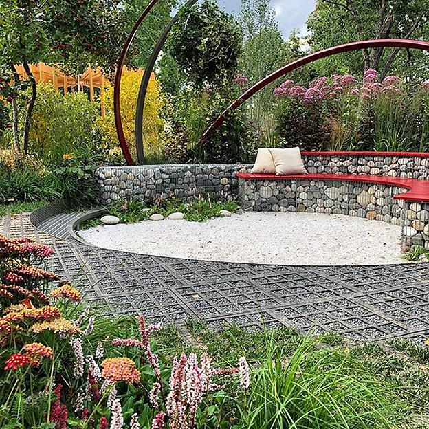 Полимерпесчаная газонная решетка МультиДренаж ПЛЮС фото 7