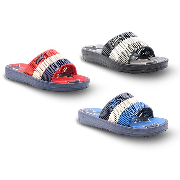 Шлёпанцы детские из ЭВА, модель 555B-14 ОПТ  фото 1