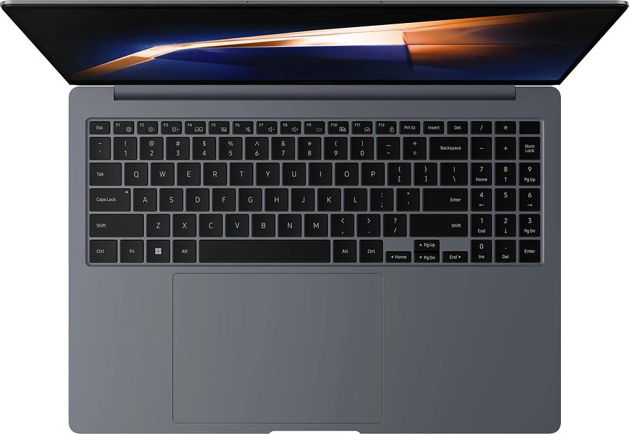 Ноутбук Samsung Galaxy Book 4 Pro NP964 Core Ultra 5 125H 16Gb SSD512Gb Intel Arc 16" AMOLED Touch 3K (2880x1800) Windows 11 Pro grey WiFi BT Cam 4900mAh (NP964XGK-KG3US) фото 4