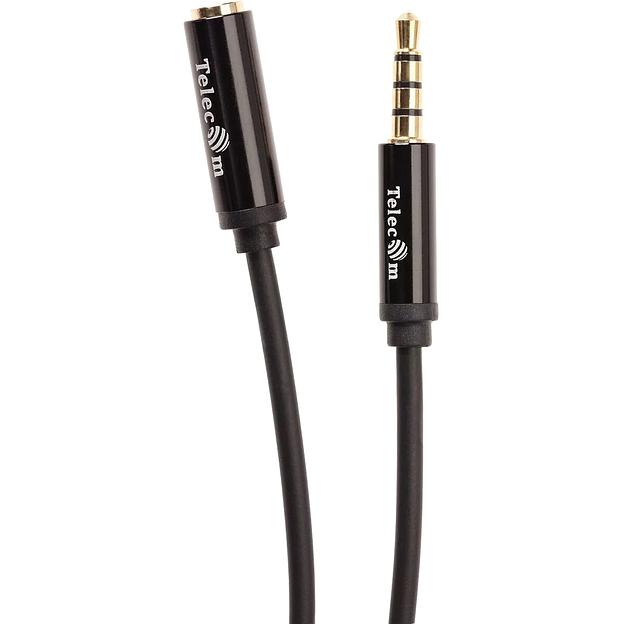 Кабель удлинит 3.5 Jack (M) - 3.5 Jack (F), 1м Telecom PRO VCOM Кабель-переходник Telecom Jack 3.5 mm M/Jack 3.5 mm F (TAV7179M-1M) фото 2