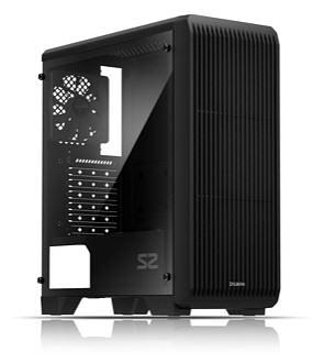 Корпус ZALMAN S2, ATX, BLACK, WINDOW, 2x3.5", 2x2.5", 2xUSB2.0, 1xUSB3.0, REAR 1x120mm (S2) фото 2