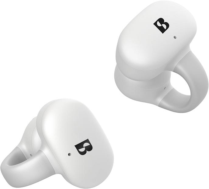 Гарнитура вкладыши A4Tech Biosong B5 TWS белый беспроводные bluetooth крепление за ухом (B5) фото 3