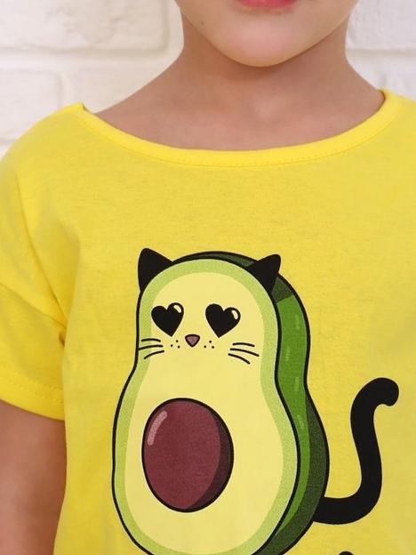 Футболка «КатоЛав» желтая опт фото 5