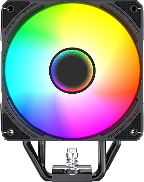 Устройство охлаждения(кулер) Bloody BD-AC220-ARGB1 ARGB Soc-AM5/AM4/1151/1200/2066/1700 черный 4-pin 14-26dB Al+Cu LCD 220W 596gr Ret (BD-AC220-ARGB1-BK) фото 1
