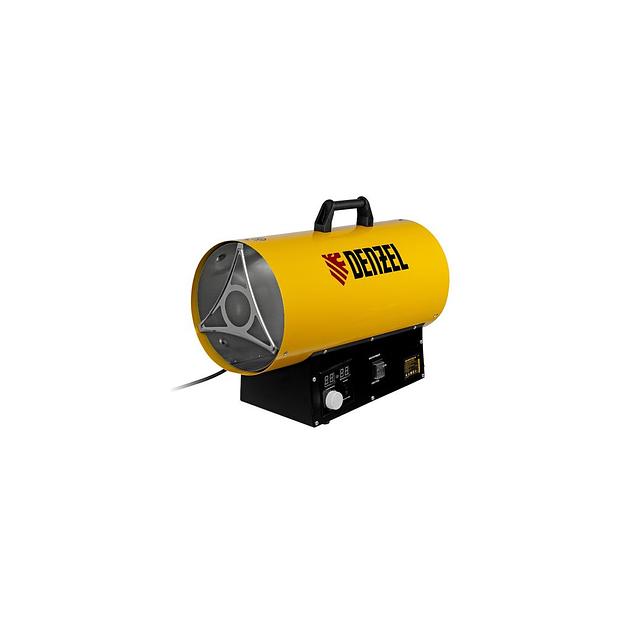 Газовая тепловая пушка DENZEL GHG-15i, 15кВт, желтый фото 1