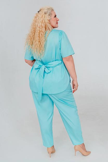 Блуза медицинская женская VF3-80-04-1, 16F+0F, опт фото 10