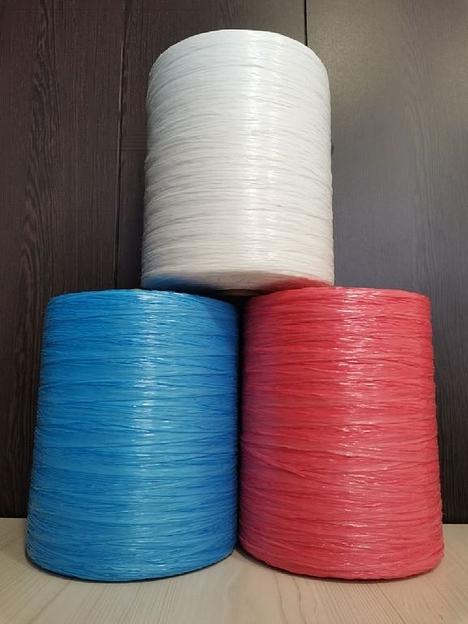 Нить полипропиленовая фибриллированная 550 текс цветная фото 2