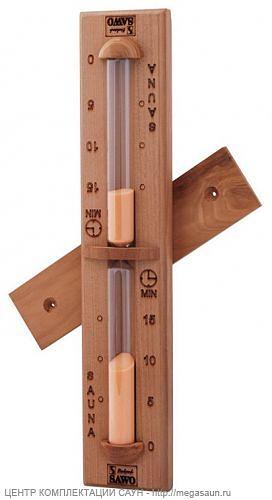 Часы песочные SAWO 550-d из кедра фото 1