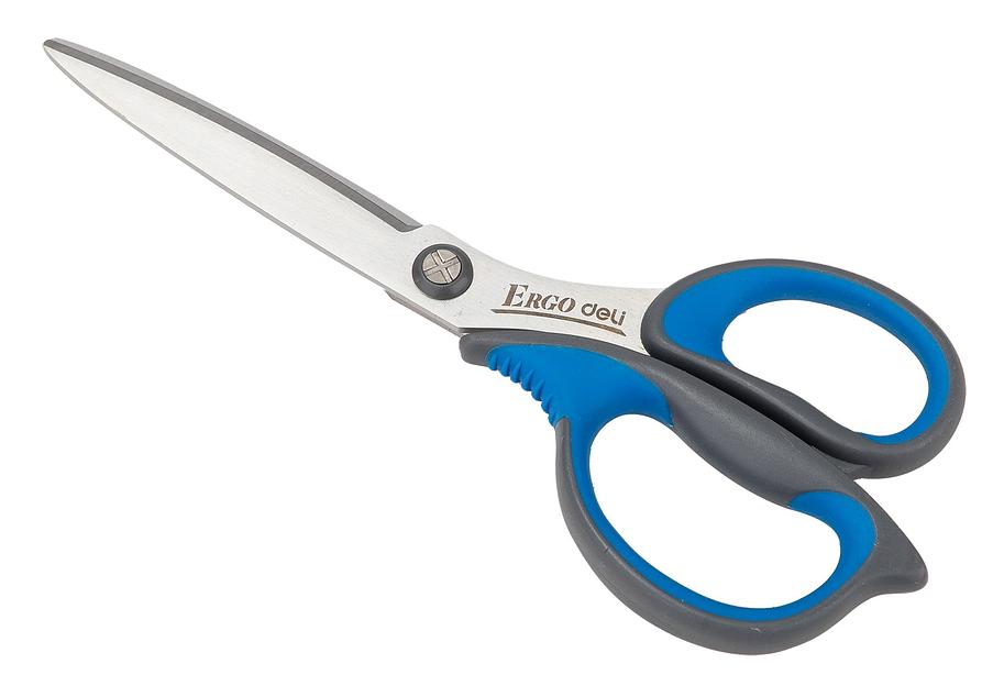 Ножницы Deli E77759 офисные 170мм ручки с резиновой вставкой сталь ассорти фото 7