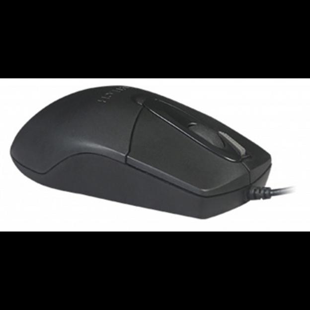 Мышь A4Tech OP-730D черный оптическая (1000dpi) USB (4but) фото 2