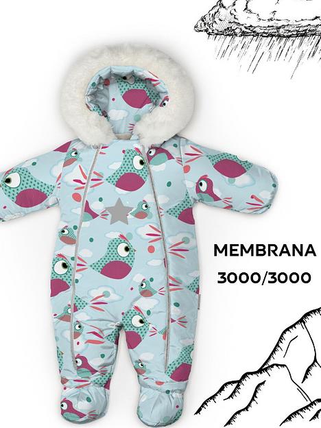 Комбинезон №106 Птички, арт 264ш/2 (80 см) фото 6