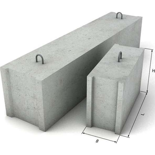 Фундаментные бетонные блоки фото 1