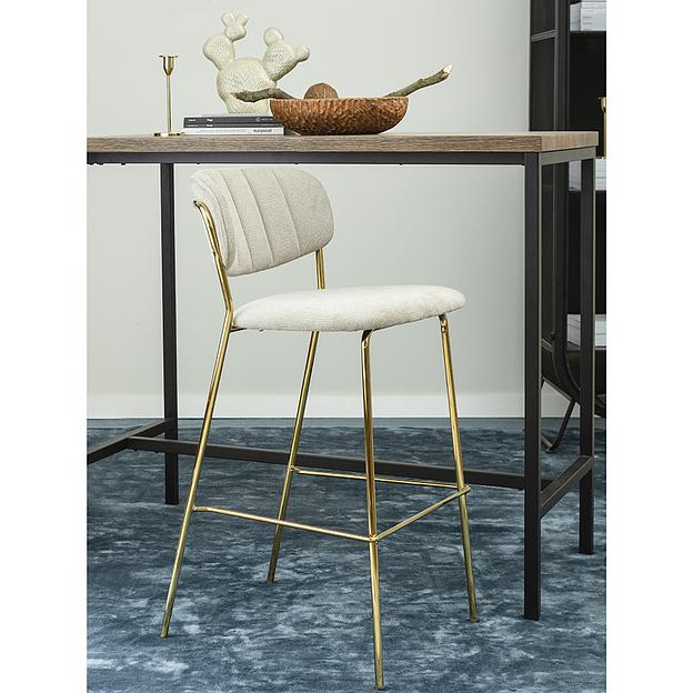 Стул барный Eirill, шенилл, серый фото 9