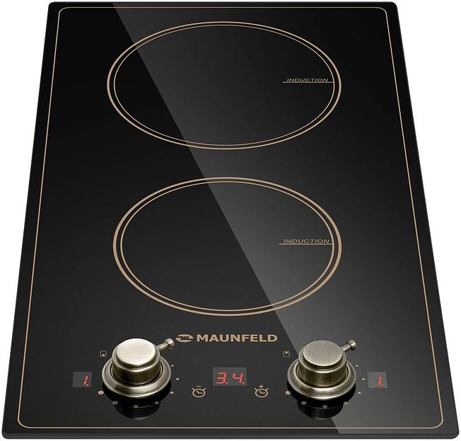 Индукционная варочная поверхность Maunfeld CVI292MBKBR черный фото 2