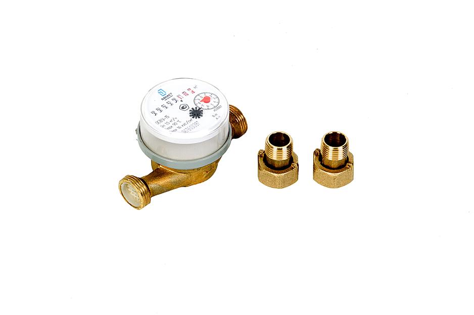 Счетчик воды универсальный ОСВУ-15 (110 мм, с кмч) фото 1