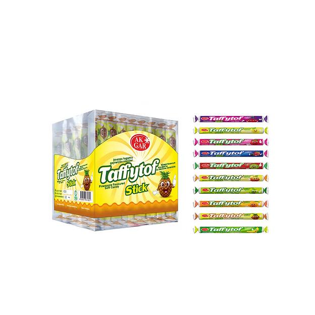 Жевательные конфеты АК ГАР со вкусом ананаса «Taffytof», опт фото 1