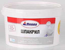 ДИОЛА Шпакрил супербелый Д-006 (3кг) Опт фото 1