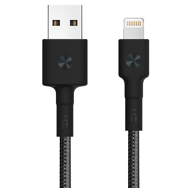 USB кабель ZMI USB cable (MFi certified 200cm PP braided Lightning cable)black фото 1
