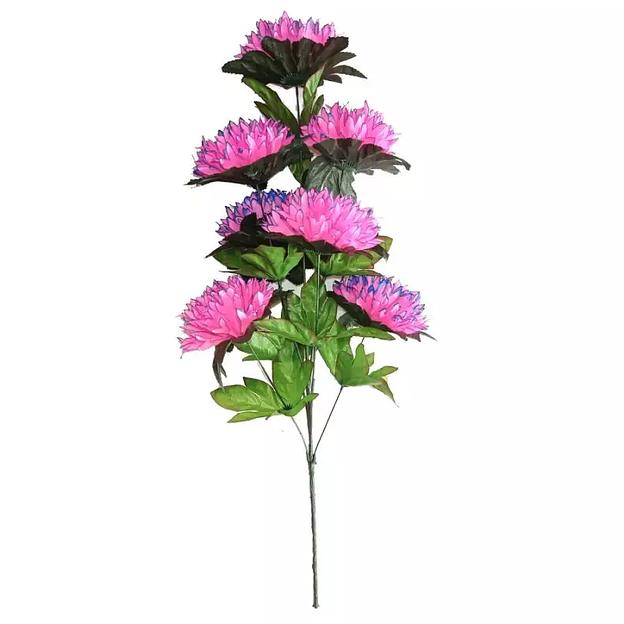 Букет с хризантемами 7 голов 85см 482-773 фото 5