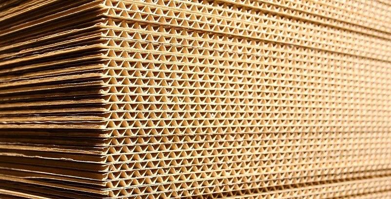 Картон гофрированный трехслойный ОПТ фото 3