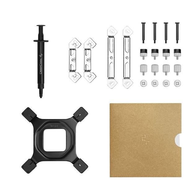 Устройство охлаждения(кулер) Deepcool AN600 Soc-AM5/AM4/1151/1200/1700 4-pin 18-32dB Al 180W 628gr Ret (R-AN600-BKNNMN-G) фото 6