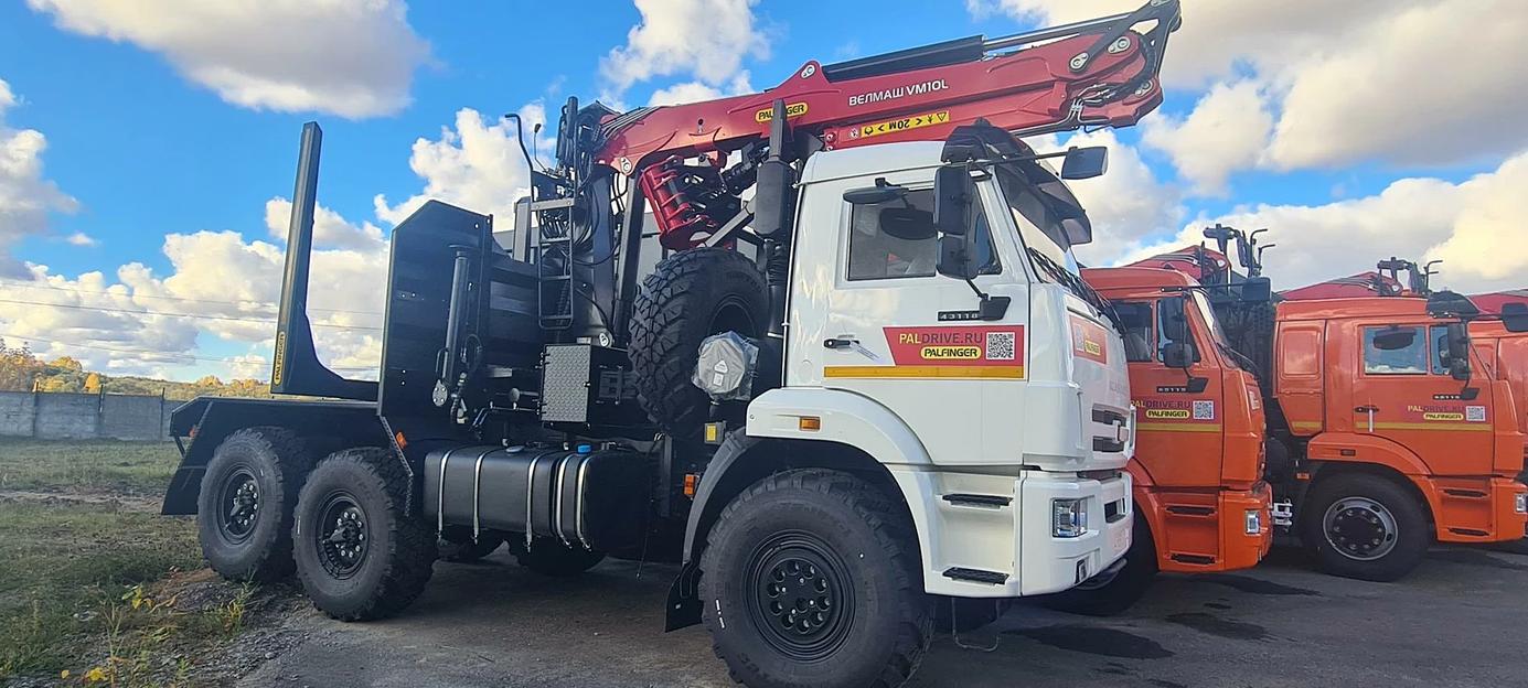 Лесовоз КАМАЗ-43118-3027 С КМУ VM10L74 фото 1