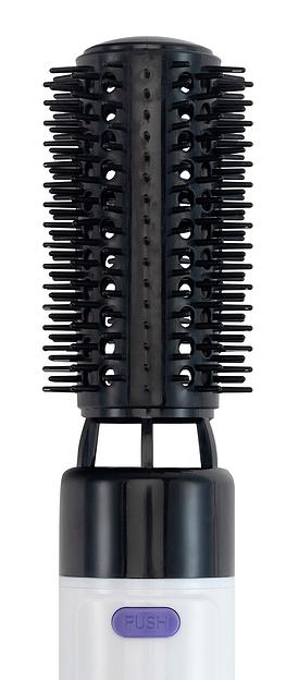 Фен-щетка Starwind SHP8502 1000Вт белый/фиолетовый фото 7