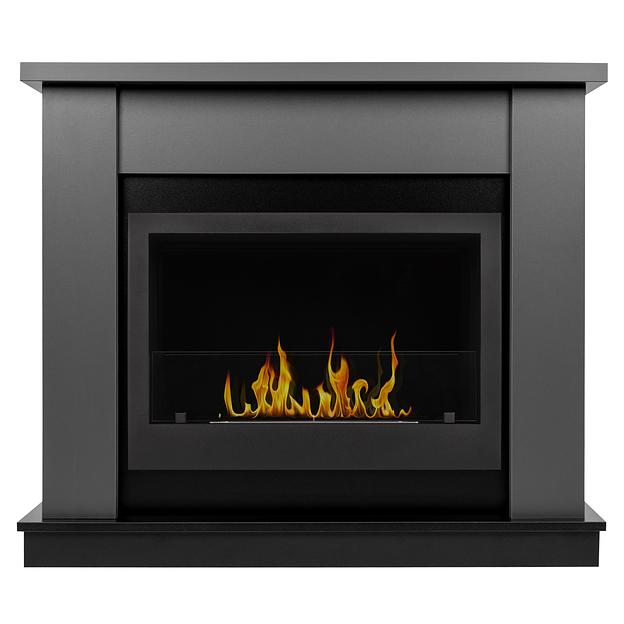Каминокомплект:Биокамин Firelight BFP/P-3020+Canto Long графит, черный фото 2