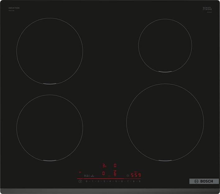 Индукционная варочная поверхность Bosch PIE631HB1E черный фото 1