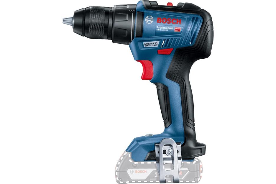 Дрель-шуруповёрт аккумуляторная Bosch GSR 18V-50 Solo фото 2