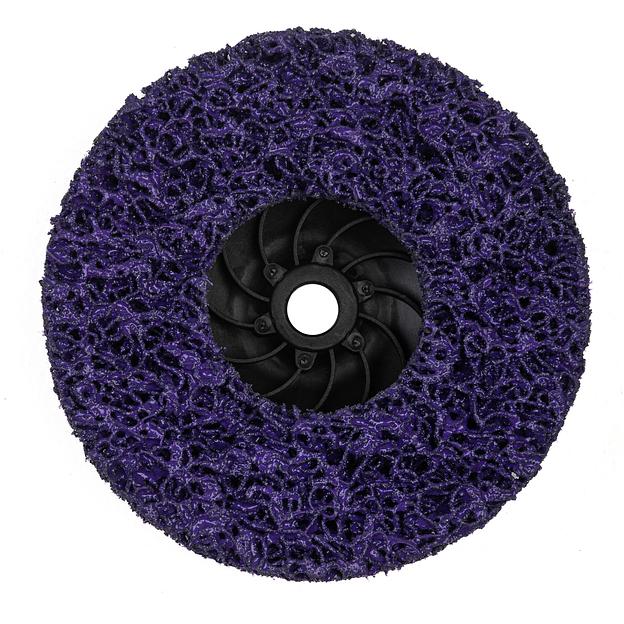 Зачистной круг Strip IT 125x15xM14 фиолетовый SiC Extra coarse карбид-кремния ОПТ фото 3