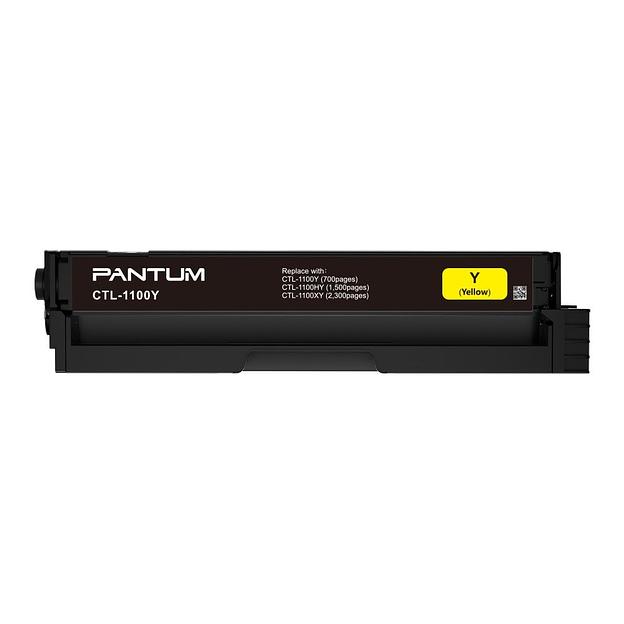 Тонер Pantum Toner cartridge CTL-1100Y for CP1100/CP1100DW/CM1100DN/CM1100DW/CM1100ADN/CM1100ADW/CM1100FDW Yellow (700 pages) (CTL-1100Y) фото 1