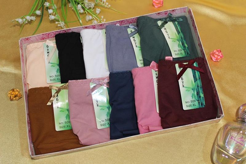 Трусы женские р-р 42-46 Арт. 509 бамбук бесшовные (к.9945) фото 2