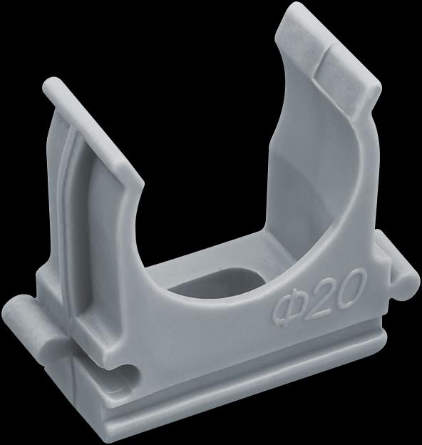 Держатель с защелкой 20мм для труб Navigator фото 1