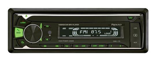 Автомагнитола Prology CMX-175 1DIN 4x55Вт фото 1