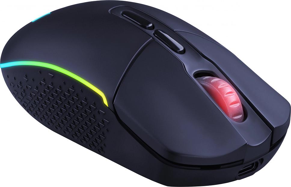 Мышь беспроводная REDRAGON 2.4G/проводная игровая 7+кн.колесо 10000dpi RGB черн. Invader Pro 71845 фото 5