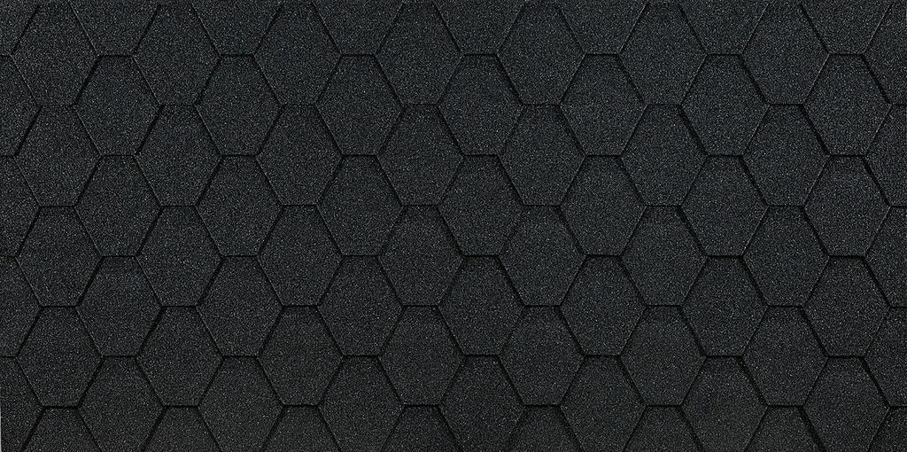 Ламинированная черепица Docke EURASIA ,Шестигранник, Серый фото 1