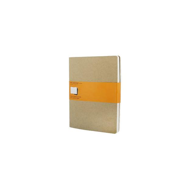 Блокнот Moleskine Cahier Journal, 120стр, в линейку, бежевый [qp421] фото 1