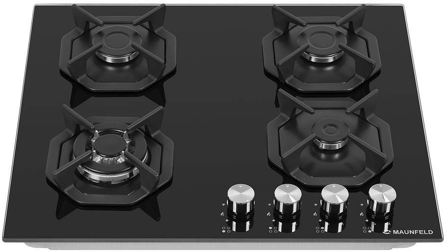 Газовая варочная поверхность Maunfeld EGHG.64.23CB\G черный фото 4