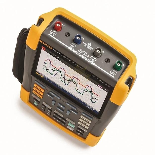 Осциллограф-мультиметр цифровой четырёхканальный 500 МГц Fluke 190-504-III, опт фото 2