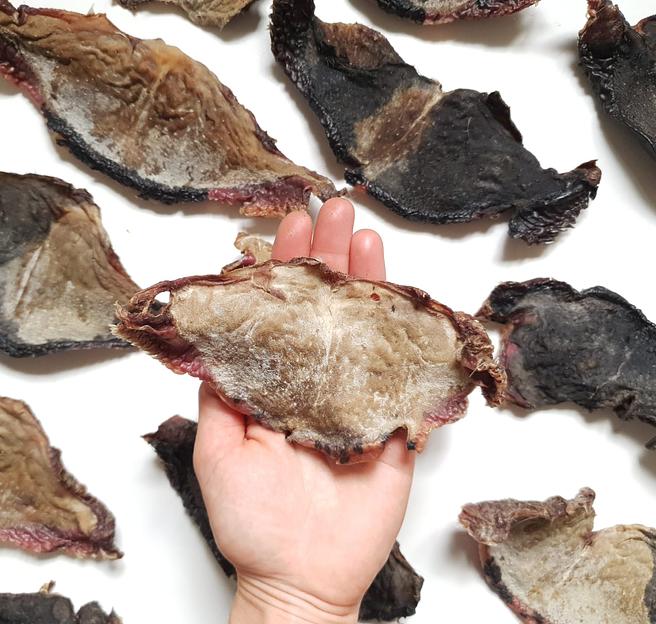 Губы говяжьи BuckDog пакет, 70-90 г фото 2