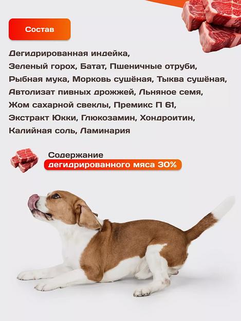 Корм для щенков KamLeader «Holistic Индейка с овощами» 2 кг фото 2