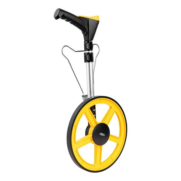 Измерительный и разметочный инструмент Deli Измерительное колесо с цифровым дисплеем (курвиметр) Deli DL4179 диаметр 300мм, точность ±0,5%, значение деления 0,1 мм фото 5