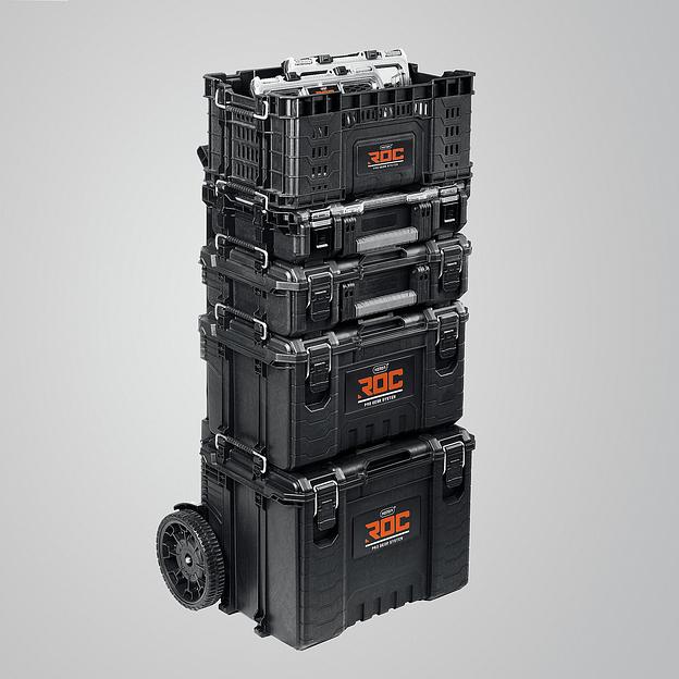 KETER ROC PRO GEAR 2.0 (14″) пластиковый органайзер, 7 съемных лотков (38376) фото 8