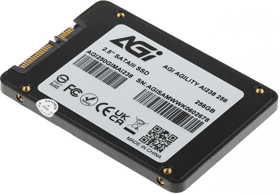 Накопитель SSD AGi SATA III 256GB AGI250GIMAI238 AI238 2.5" фото 3