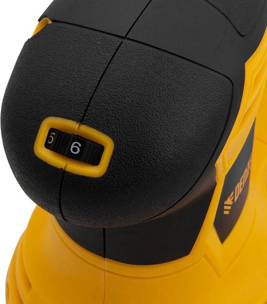 Машина шлифовальная орбитальная OS-125, 450 Вт, 6000-12000 об/мин// Denzel фото 5